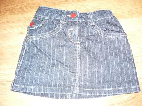 Riflová sukně zn.marks&spencer, vel. 116, marks & spencer,116