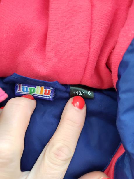 Zimní bunda 110-116, lupilu,110