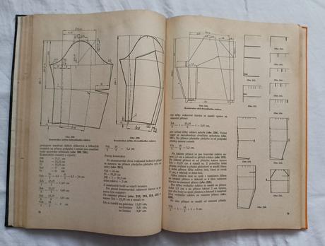Konstrukce střihů oděvy, 