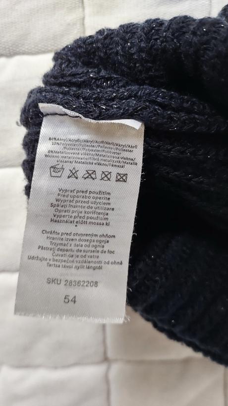 Tmavomodrá čepice, pepco,122