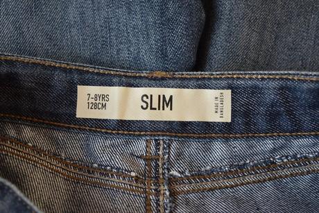 Džíny vel. 7 - 8 let, denim co,128