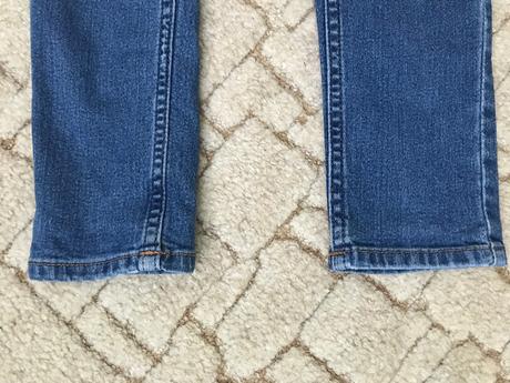 Džíny slim, h&m,140