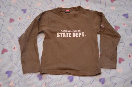 122 bavlněné triko dlouhý rukáv, 122