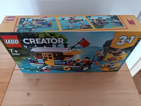 Lego creator 31093 říční hausbót,