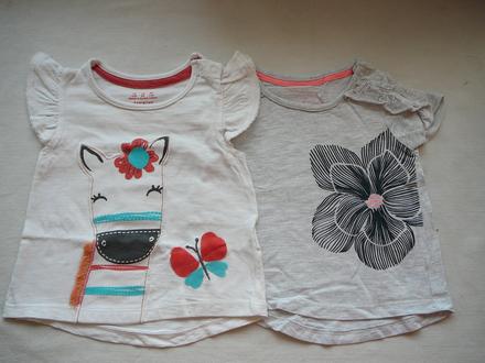 Dívčí tričko kr. rukáv faf, f&f,74