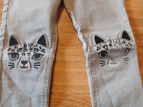 Dívčí kalhoty h&m, vel. 110, h&m,110