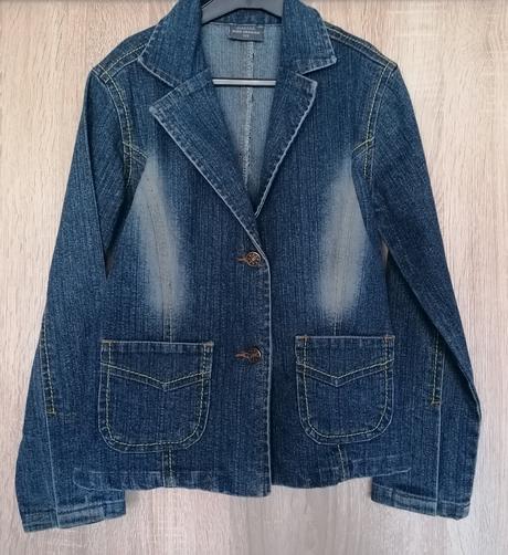 Džínové sako vel 128, kids fashion,128