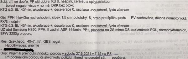 Preindukce/indukce u druhého porodu. Má někdo zkušenost?