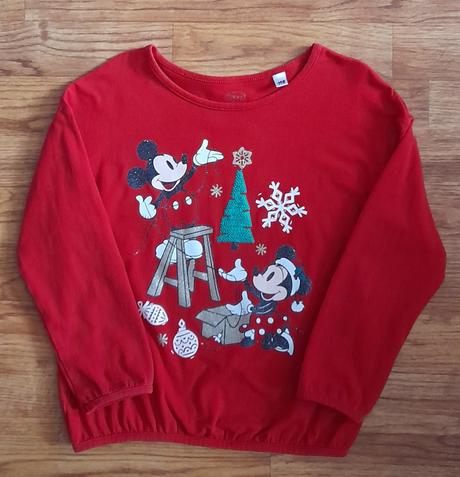 Vánoční tričko disney v.110/116, 110