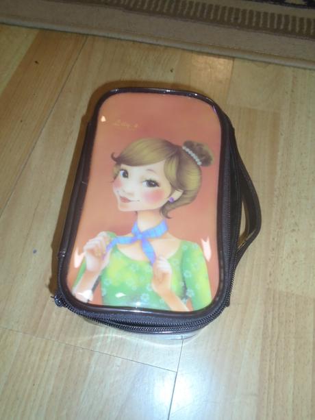 Kosmetická taška penál omyvatelná dívka, 