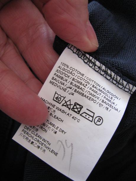 Chlapecké tmavě modré polo tričko, ovs,134