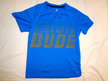 Pěkné modré funkční tričko 146/152, h&m,146