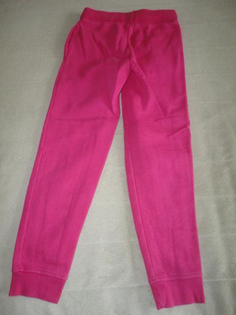 Červené tepláky hm, vel. 6-7 let, h&m,122