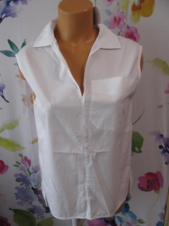 Dámská bílá plátěná halenka armadio, 40