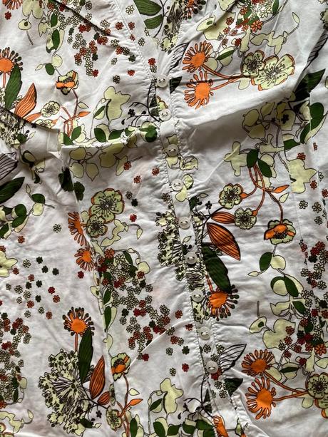 Květinová halenka s vázačkou, vel l/xl, s.oliver, s.oliver,40