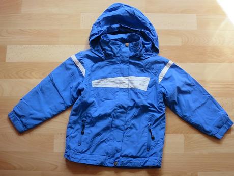 Bunda zateplená, wolf,104