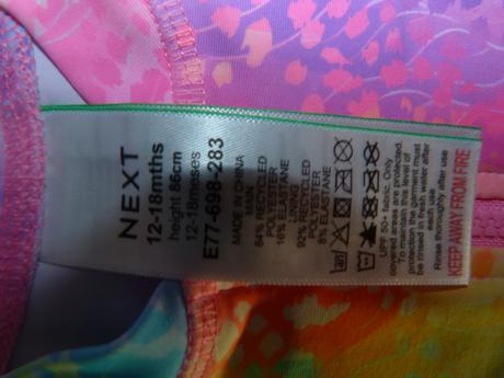 Next plavkový overal upf 50+ vel. 86, next,86