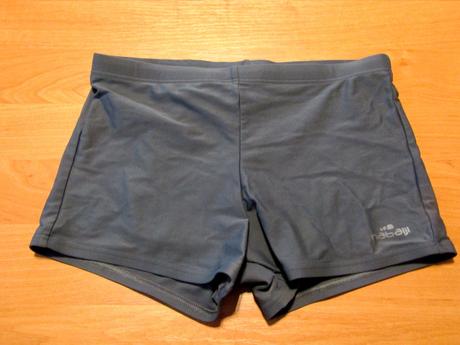 Šedé chlapecké plavky vel 152-158, 158