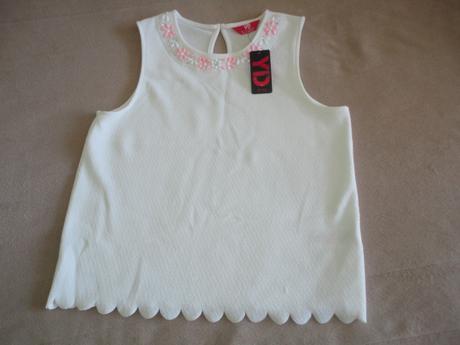 Nové crop top tílko yd, vel. 11-13 let, 152