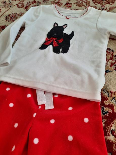 Teplé pyžamo, souprava, carter's,98