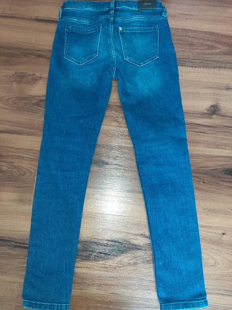 Drbání džíny, denim,134