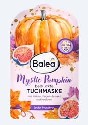 Balea textilní pleťová maska Mystic Pumpkin