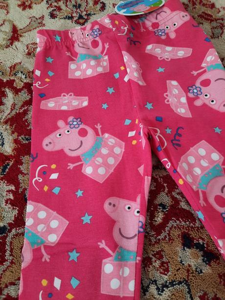 2x legíny peppa pig, prasátko peppa, sinsay,104