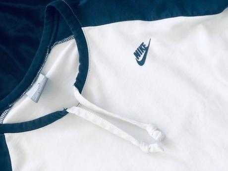 Modrobílé triko nike, nike,170