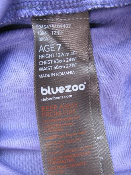 Letní dívčí šaty s motýlkama, bluezoo,122