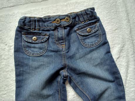 Tmavě modré rifle do zvonu, george,116