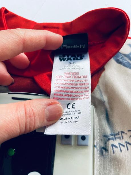 An12/ kostým star wars pilot x-wing  - v.5/6 let, 