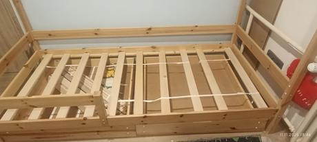 Postel domeček, šířka (cm): 95,délka (cm): 210