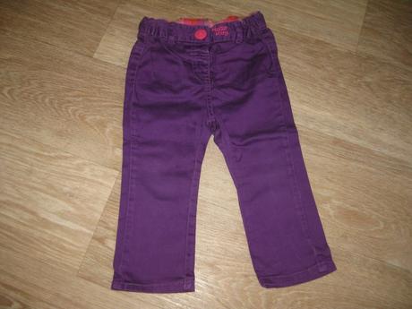 Bavlněné kalhoty s hellou kitty, h&m,86