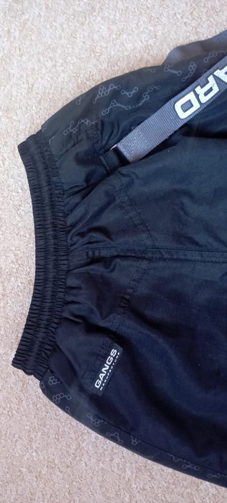 Oteplené kalhoty zn."gangs" vel."134", 134