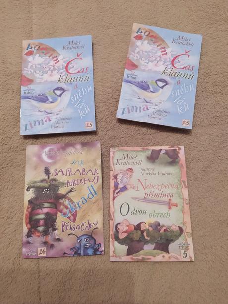 Mix knížek a časopisů, 