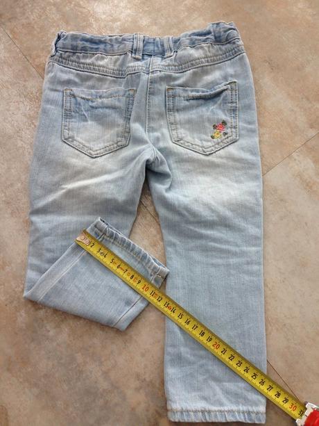 Unisex džíny next 9-12 měs, 80 cm, zajíček s mrkví, next,80