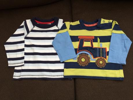 Trička s dlouhým rukávem, marks & spencer,80