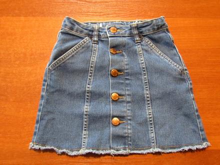 Dívčí džínová sukýnka vel 116, 116