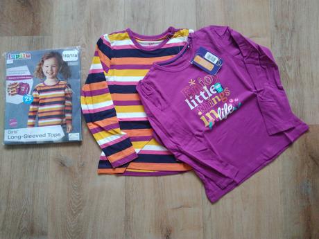 3xdvojbalení triček, lupilu, vel 110/116, lupilu,116