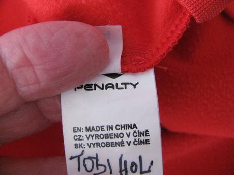 Sportovní elastická mikina penalty, 164