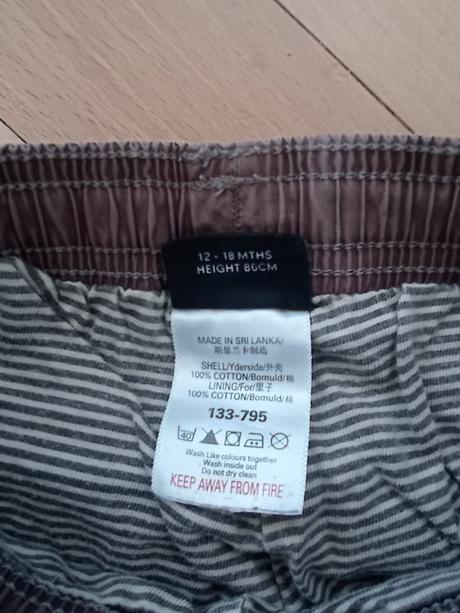 Kalhoty podšité 86, lupilu,86