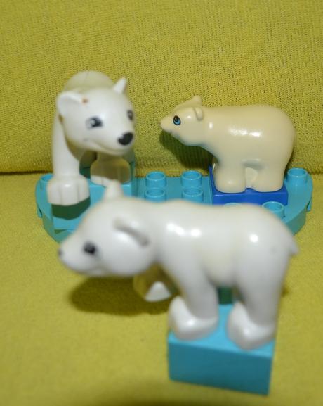 Lego duplo,lední medvědi,
