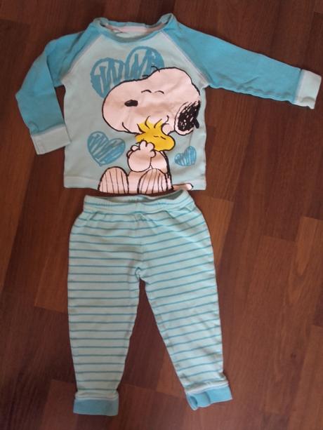 Pyžamo snoopy, mothercare,86