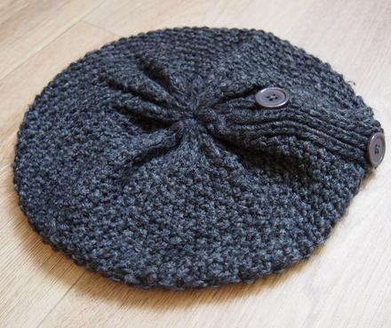 Dámská zimní čepice, baret, 50