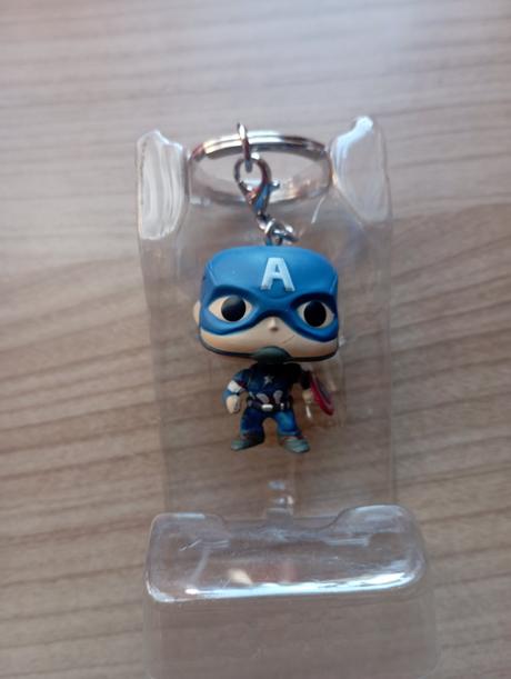 21 - klíčenka kapitán amerika, funko pop pocket, 