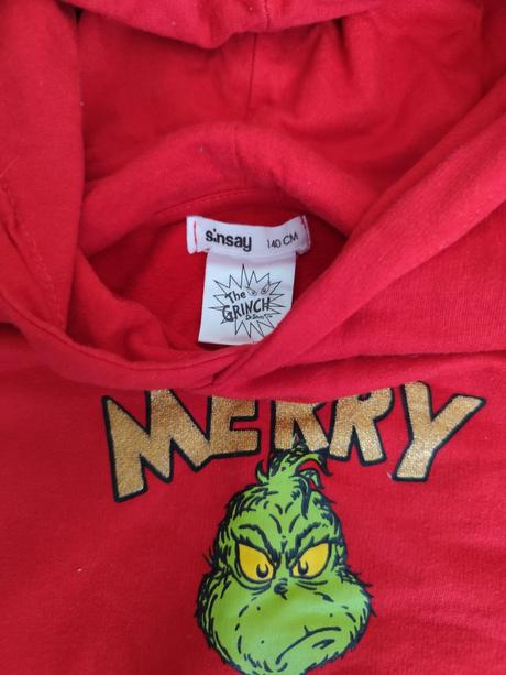 Mikina grinch sinsay,vel.140, 140