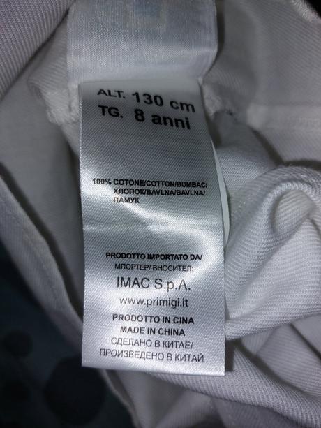 Sukně + košile primigi, 128