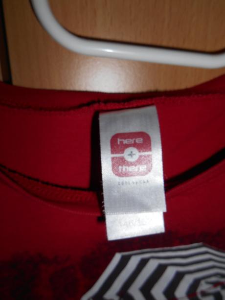 Dívčí triko - kr. rukáv, c&a,146