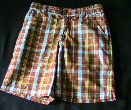 Chlapecké šortky kostička - 8 let, 128, gymboree,128