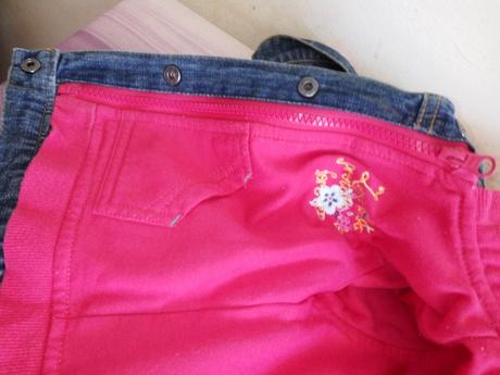 Riflová bunda s mikinou, baby club,80